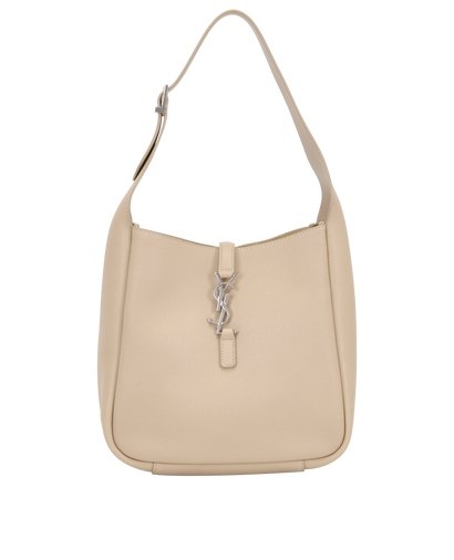 Small Le 5 a 7, &pound;1,200, Handbags, Beige, Leather, Front view